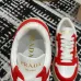 Prada Shoes for Women's Prada Sneakers Downtown Leather Red #A48725