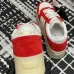 Prada Shoes for Women's Prada Sneakers Downtown Leather Red #A48725