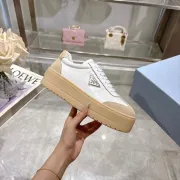 Replica Prada Shoes for Women's Prada Sneakers White Grey 35-41 Size  #A53005