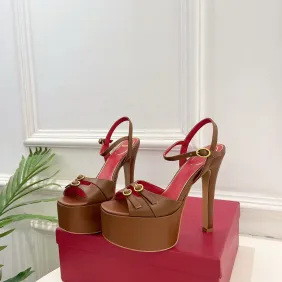 Valentino Shoes for VALENTINO High-heeled shoes for women Heel height:14.5cm #A65284
