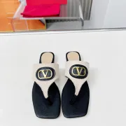 VALENTINO Slippers for women Garavani VLogo Signature Sandals White #A48767
