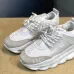 2021 designer Sneakers Chain Reaction Men Women Luxury Fashion Trainers shoes leather Casual Shoes Trainer Lightweight sole  #9125937