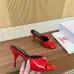 Versace shoes for Women's OPERA BOW PATENT MULES 85MM #A49041