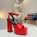 Versace shoes for Women's Sandals Medusa Aevitas Satin Platform RTW #A49008