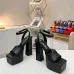 Versace shoes for Women's Sandals Medusa Aevitas Satin Platform RTW #A49009