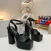Versace shoes for Women's Sandals Medusa Aevitas Satin Platform RTW #A49009