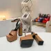 Versace shoes for Women's Sandals Medusa Aevitas Satin Platform RTW #A49011