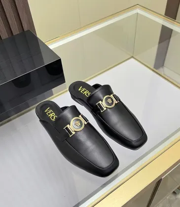 Versace shoes for Women's Versace Slippers heel height:2cm #A64790