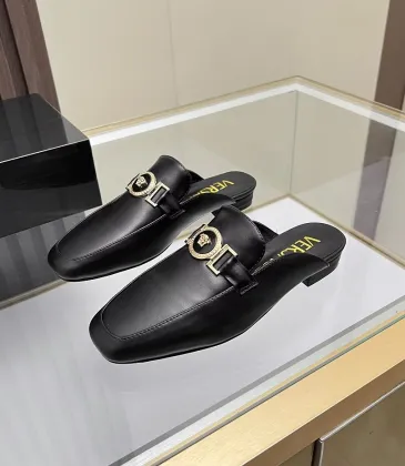 Versace shoes for Women's Versace Slippers heel height:2cm #A64791