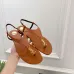 YSL Shoes for Women Cassandra logo-embellished leather sandals #A49382