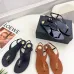 YSL Shoes for Women Cassandra logo-embellished leather sandals #A49382
