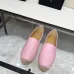 YSL women's espadrilles Flats Black/Gold/White/Pink #A44172