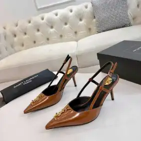YSL Shoes for Women's YSL High Heel Shoes heel height：8cm #A64855