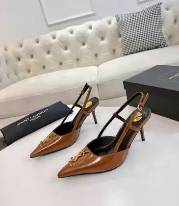 YSL Shoes for Women's YSL High Heel Shoes heel height：8cm #A64855