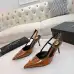 YSL Shoes for Women's YSL High Heel Shoes heel height：8cm #A64855