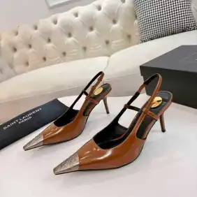 YSL Shoes for Women's YSL High Heel Shoes heel height：8cm #A64857