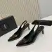 YSL Shoes for Women's YSL High Heel Shoes heel height：8cm #A64862