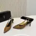 YSL Shoes for Women's YSL High Heel Shoes heel height：8cm #A64864