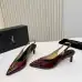 YSL Shoes for Women's YSL High Heel Shoes heel height：8cm #A64866