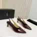 YSL Shoes for Women's YSL High Heel Shoes heel height：8cm #A64866