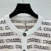  Chanel Women's Logo Knit Cardigan and Sweater in Striped Pattern #A54573