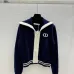  Dior Women's  Cardigans  Zip - Up Style with Contrast Trims, Brand Emblem and Functional Pockets #A54858
