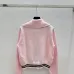  Dior Women's  Cardigans  Zip - Up Style with Contrast Trims, Brand Emblem and Functional Pockets #A54858