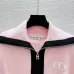  Dior Women's  Cardigans  Zip - Up Style with Contrast Trims, Brand Emblem and Functional Pockets #A54858