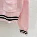  Dior Women's  Cardigans  Zip - Up Style with Contrast Trims, Brand Emblem and Functional Pockets #A54858