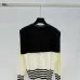  Miu Miu Women's Wool Sweaters: Stylish Sailor  inspired Designs with Colorful Stripes and Brand Emblem #A54857