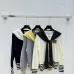  Miu Miu Women's Wool Sweaters: Stylish Sailor  inspired Designs with Colorful Stripes and Brand Emblem #A54857