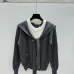 2025  Christian Dior Women's Striking Striped Knit Crewneck Sweater with an Embroidered Star and Brand Logo #A54838