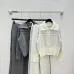 2025 Dior Women's Wool Sweater and Skirt Sets  Elegant Zip   up Styles with Chic Striped Details for Fashion #A54861