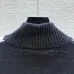 2025 LV Women's Wool Zip up Sweater Chic Mock Neck with Fluffy Monogram - Embroidered Front #A54859