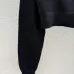 2025 Louis Vuitton Women's Classic Cropped Black Knit Cardigan with Button Front and a Fine  Luxurious Weave #A54836