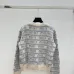 2025 Miu Miu Women's Wool Cardigan with Signature Logo Pattern  V neck and Chic Design #A54843