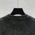 Balmain 2025 Women's Wool Sweater with Gold Buttons Sparkle Yarn  Crew Neck for Elegant Style #A54841