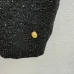 Balmain 2025 Women's Wool Sweater with Gold Buttons Sparkle Yarn  Crew Neck for Elegant Style #A54842