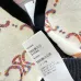 Celine Luxury Brand Women's Wool Cardigan V  neck Style with Colorful Logo Patterns and Gold  toned Buttons #A54845