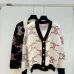 Celine Luxury Brand Women's Wool Cardigan V  neck Style with Colorful Logo Patterns and Gold  toned Buttons #A54845