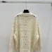 Chanel Ecru Cannage Knit Cropped Zip-Up Cardigan, A Timeless Luxury Piece #A54563