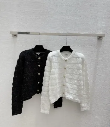 Chanel Style Women's Knitted Cardigans Luxurious Fuzzy Texture with Gold Button Details for Fashion Aficionados #A56284 Chanel Style Women's Knitted Cardigans Luxurious Fuzzy Texture with Gold Button Details for Fashion Aficionados #A56284