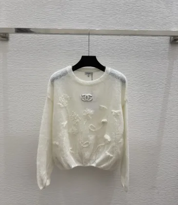 Chanel Women's Hooded Sweaters  Fair Isle Pattern with CC Logo and Drawstring Detail for Fashion Aficionados #A56302