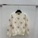 Chanel Women's Knitted Sweaters: Floral   CC Logo Embroidery with Argyle Design for Luxury Fashion Lovers #A56299