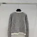 Chanel Women's V   Neck Cardigans  Ribbed Knit with Iconic CC Logo and Button Detail for Luxury Lovers #A56305