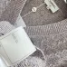Chanel Women's V-Neck Cardigan with CC Logo Patch and Gold Buttons #A54568