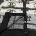 Chanel Women's V-Neck Mohair Knit Cardigan with All-Over Logo Pattern #A54574