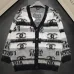 Chanel Women's V-Neck Mohair Knit Cardigan with All-Over Logo Pattern #A54574