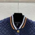 Dark blue LV Women's  Sweaters  Monogram Pattern  Fair Isle Design in Dual Color Options for Luxury Fashion Lovers #A57763