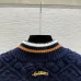 Dark blue LV Women's  Sweaters  Monogram Pattern  Fair Isle Design in Dual Color Options for Luxury Fashion Lovers #A57763